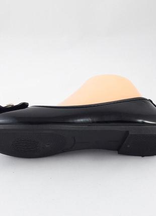 .женские балетки чёрные мокасины туфли (размеры: 36,39) - 26-1 топ7 фото