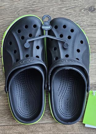 Кроксы чёрные тапочки croc$ шлёпанцы мужские женские (размеры: 37,38,39,40,41,42,43) топ10 фото