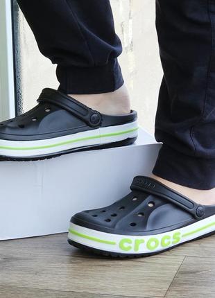 Кроксы чёрные тапочки croc$ шлёпанцы мужские женские (размеры: 37,38,39,40,41,42,43) топ3 фото