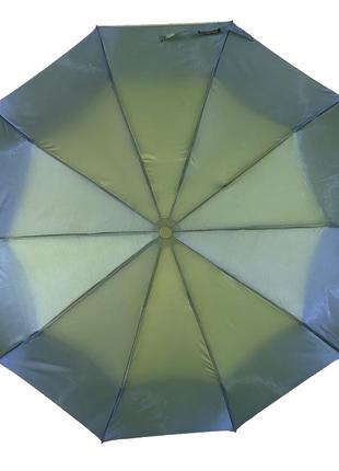 Женский зонт полуавтомат bellissimo хамелеон, зеленый, топ2 фото