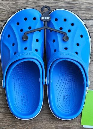 Женские кроксы голубые тапочки croc$ синие шлёпанцы (размеры: 34,35,36,37,38) топ10 фото