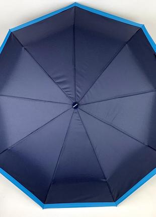 Складной зонт полуавтомат от toprain, антиветер, 0546-5 топ5 фото