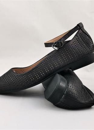 . жіночі балетки чорні мокасини туфлі (розміри: 36,39) — 80-77 фото