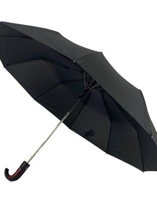 Мужской зонт полуавтомат bellissimo, черный, 0467-1 топ2 фото
