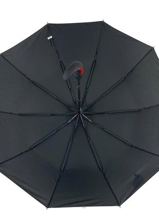 Мужской зонт полуавтомат bellissimo, черный, 0467-1 топ4 фото
