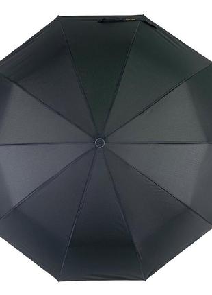 Мужской зонт полуавтомат bellissimo, черный, 0467-1 топ5 фото