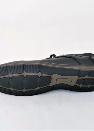 Мужские мокасины черные замшевые туфли натуральная кожа (размеры: 41,43) видео обзор - 65-н топ5 фото
