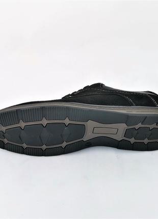Мужские мокасины черные замшевые туфли натуральная кожа (размеры: 41,43) видео обзор - 65-н топ6 фото