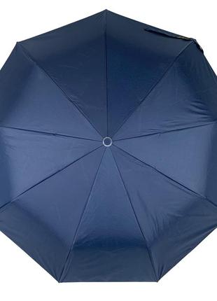 Женский зонт полуавтомат с двойной тканью bellissimo, синий, 018301s-4 топ3 фото