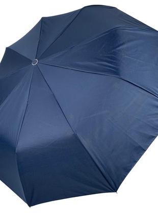 Женский зонт полуавтомат с двойной тканью bellissimo, синий, 018301s-4 топ2 фото