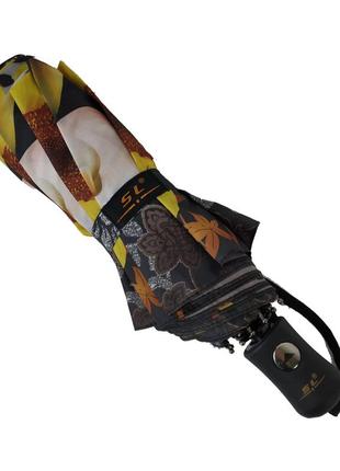 Женский зонт полуавтомат "s&l" с подсолнухами, топ7 фото