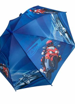 Детский зонт-трость "гонки" от flagman, разноцветный, fl0146-2 топ
