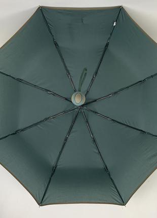 Жіноча парасоля-автомат на 8 спиць від susino, смарагдовий, 06819-64 фото