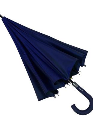 Женский зонт-трость, полуавтомат от toprain, синий (хамелеон), 01002-1 топ5 фото