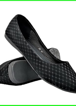.женские балетки черные мокасины туфли замшевые (размеры: 38) - j3 топ