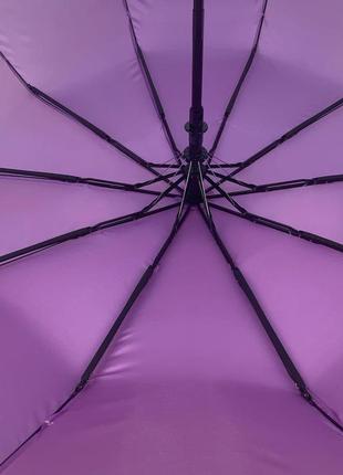 Женский зонт полуавтомат bellissimo хамелеон, фиолетовый, топ3 фото
