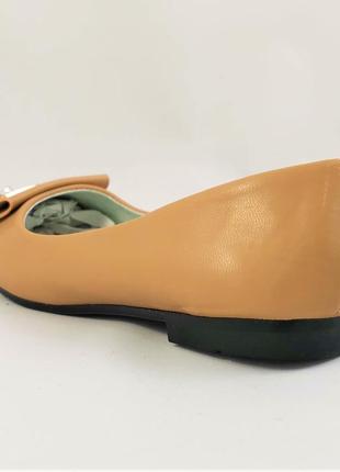 . жеганські балетки бежеві мокасини туфлі коричневі (розміри: 36,38,39) — 39-64 фото