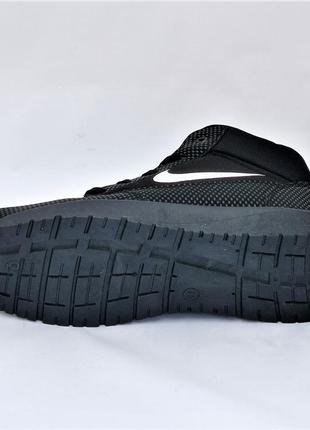 Кроссовки зимние n!ke мужские ботинки на меху черные найки (размеры: 41,42,43,44,45) топ9 фото