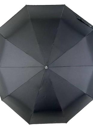 Мужской складной зонт полуавтомат с прямой ручкой от серебряный дождь, есть антиветер, 021-04-1 топ5 фото