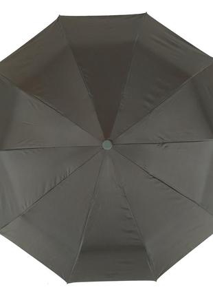 Женский зонт полуавтомат bellissimo с узором изнутри и тефлоновой пропиткой, серый, 018315-11 топ4 фото