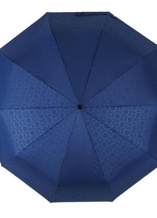Автоматический зонт три слона на 10 спиц, синий цвет, 0333-2 топ4 фото