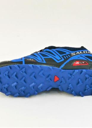 Кроссовки salomon speedcross 3 синие мужские саломон голубые (размеры: 41,44) видео обзор - 10 топ9 фото