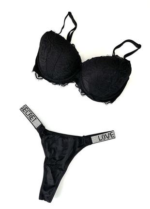 Комплект victoria’s secret shine strap set