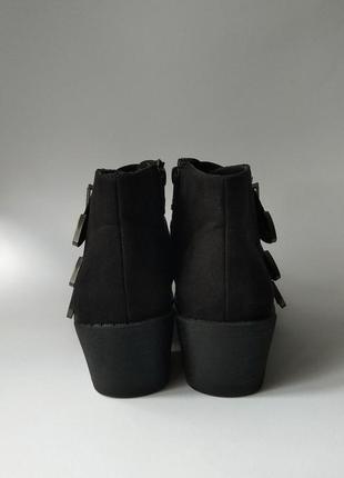 🔴sale🔴 боти чорні з пряжками, ботинки черные, uncle boots truffle collection, 384 фото