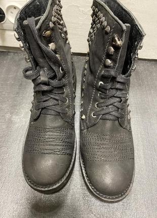 Классные прогулочные ботинки с мягкой подкладкой деми jungle 38 р1 фото