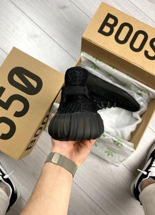 Adidas yeezy boost 350 black рефлектив5 фото