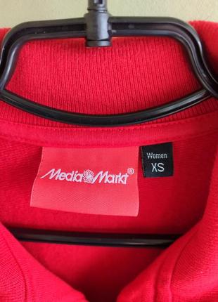 Кофта на молнии олимпийка media markt толстовка нижняя9 фото