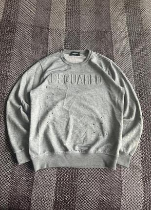 Dsquared faded свитшот кофта оригинал бы у