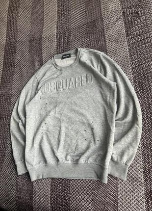 Dsquared faded свитшот кофта оригинал бы у2 фото