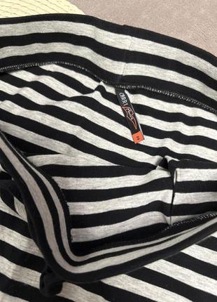 Длинная спортивная юбка с боковыми карманами в утяжелителе. коттон со стрейчем6 фото