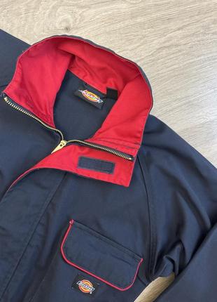 Унисекс синий комбинезон dickies redhawk boilersuit with zip front navy2 фото