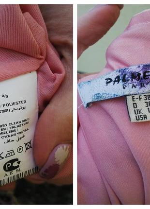 Платье розовое с воланами(рюшами)по низу  франция palmetto paris 3