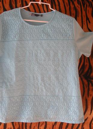 Супер блуза"isle"р. l,100%коттон.