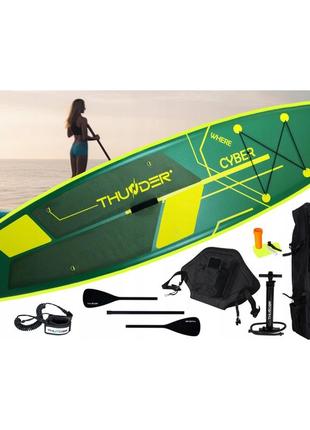 Надувна sup дошка thunder cyber 320 см з веслом3 фото