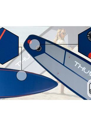 Надувна sup дошка thunder steel 365 см з веслом red5 фото