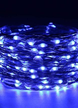 Er chen fairy lights plug in, 33ft/10m 100 led starry string lights наружные/внутренние водонепроницаемые1 фото