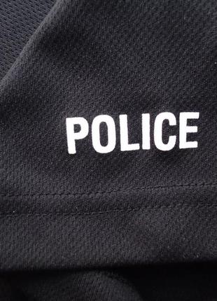 Футболка police чорна британія для поліції (m-l)5 фото