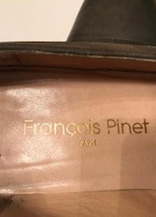 Туфли женские francois pinet из натуральной замши. италия.4 фото