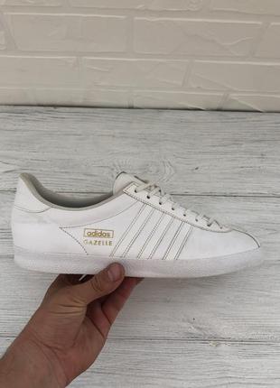 Мужские белые кроссовки adidas gazelle,samba,zx