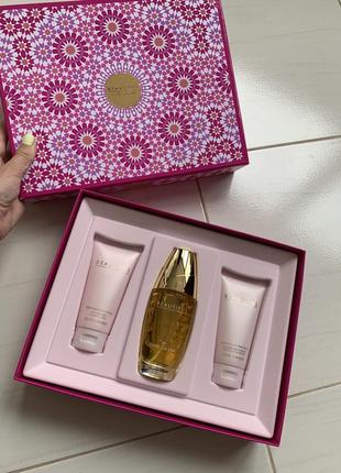 Набор "beautiful" gift set от estee lauder {парфюм+лосьен+гель душ}3 фото