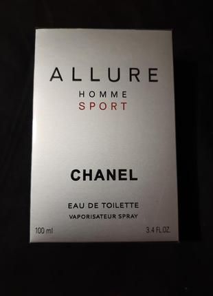 Chanel allure homme sport туалетна вода, парфуми чоловічі парфуми шанель алюр чоловіків спорт