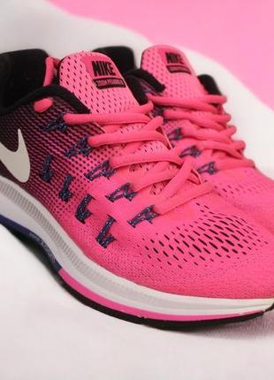 Женские кроссовки nike zoom pegasus. размер 36 темно-розовые