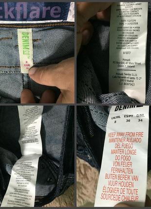 Denim co kickflare клеш джинсы женские jeans торг2 фото