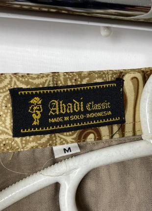 Рубашка стильная abadi classic, indonesia3 фото