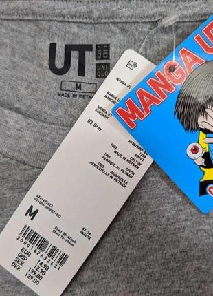 Футболка uniqlo &amp; gegege no kitarou manga (унисекс)6 фото