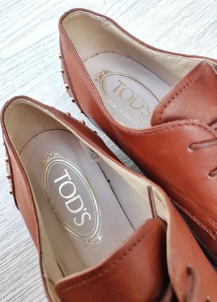 Tod's шкіряні туфлі 100% оригінал tods6 фото